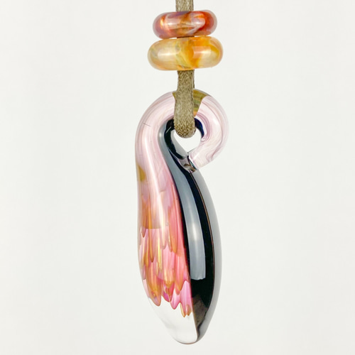 Fume Dot Glass Implosion ボロシリケイトガラスペンダント Fume Dot Glass Implosion ボロシリケイトガラスペンダント