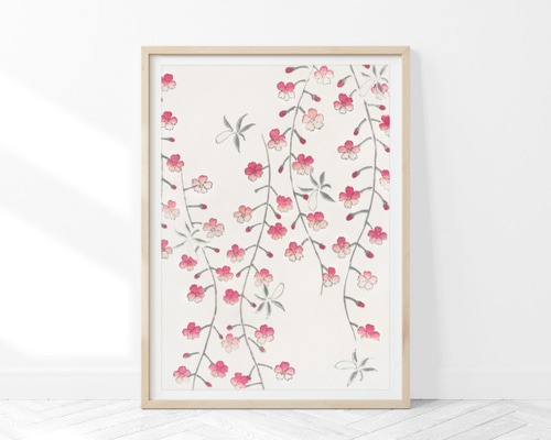 Ornamentale Plakatkunst アートポスター　34枚 日本画 桜 アートポスター（55_Japan Sakura）｜北欧 インテリア