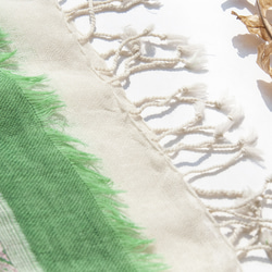 カシミア カシミア/ボイルドウールショール/ニットスカーフ/刺繍スカーフ/カシミアショール-フラワーメリノ クリスマスギフト交換 18枚目の画像