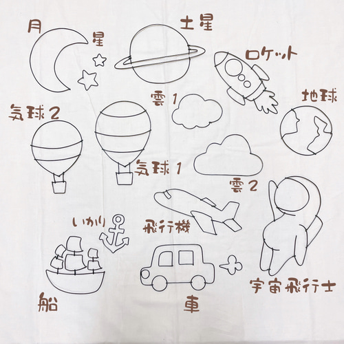 誕生日 飾り ワイヤークラフト ワイヤーアート ハーフバースデー 
