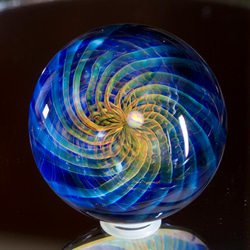ラティチェロ ボロシリケイトガラス オーバルマーブル rtm5 2枚目の画像