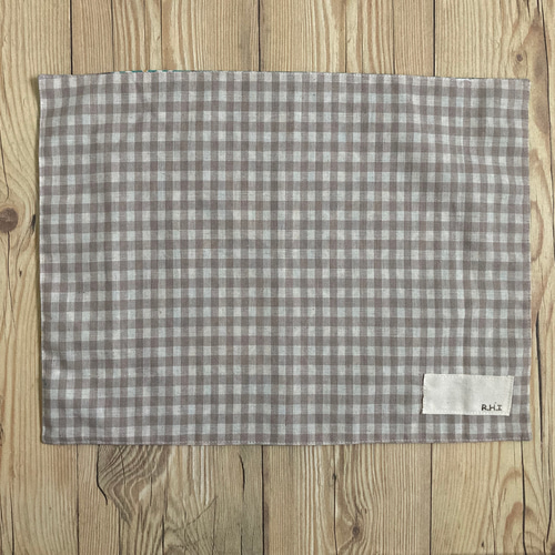 送料無料】30×40 ランチョンマット＆給食袋セット てんとうむし花柄