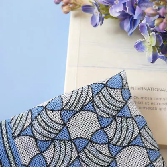 綿麻 春 夏 秋 冷房対策 紫外線対策 ガーゼ ストール ショール スカーフ 4枚目の画像