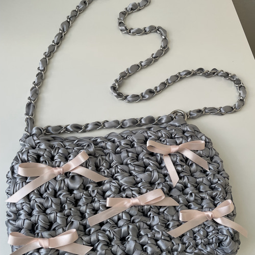 ハンドメイド♡リボンバッグ♡ハンドバッグ リボンハンドバッグ | ハンドバッグ | Arpege story