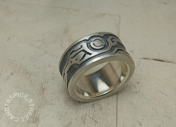 克拉維斯戒指☆RhR-13 銀飾配件 第2張的照片