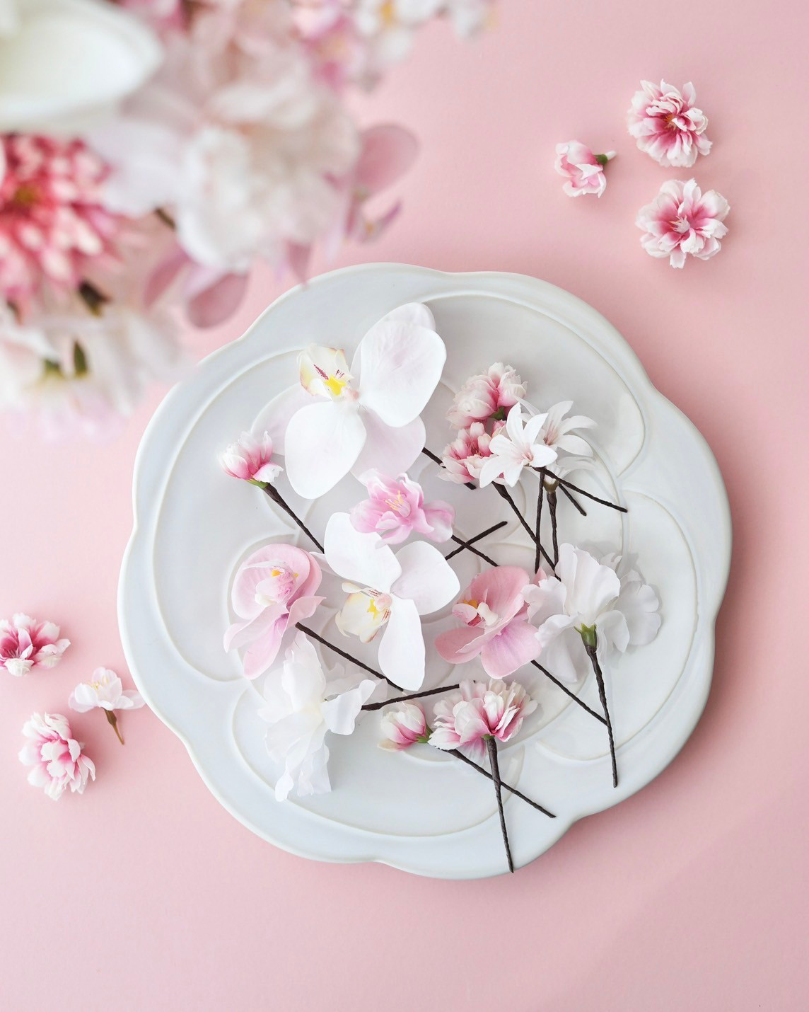 和装 ブーケ アーティフィシャルフラワー 前撮り ベビーピンク 注文