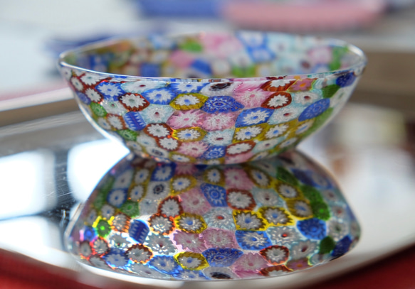 ベネチアンガラスムラーノガラス小皿3イタリア製