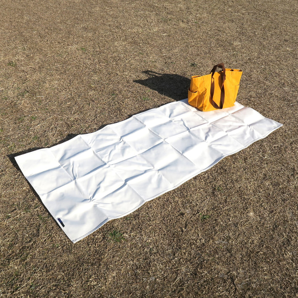 マルチラグ 日本製 hobidays 洗える サステナブル帆布 カーペット ブランケット テーブルクロス 絨毯 レジャー 8枚目の画像