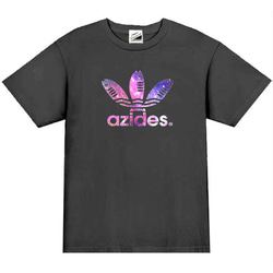 ［azides/コスモ半袖］5ozアジデスTシャツ パロディ おもしろ 面白い プレゼント 1枚目の画像