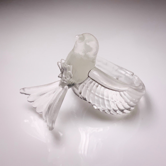 Renee様オーダー　ice bird ring 2枚目の画像