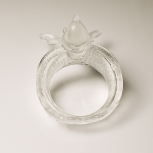 Renee様オーダー　ice bird ring 3枚目の画像