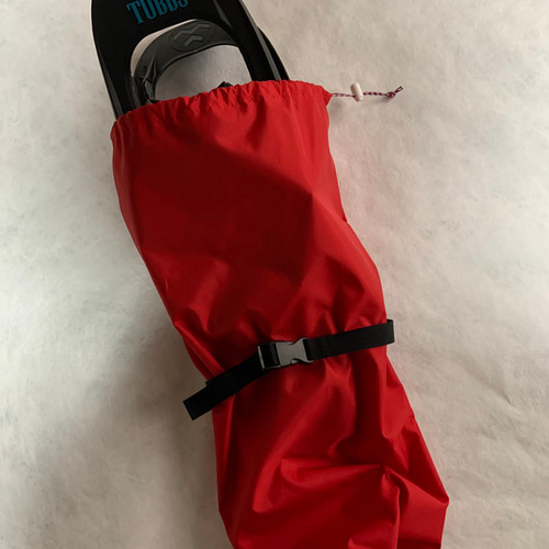 スノーシューケース☆レッド☆スタッフサック☆ナイロンオックス