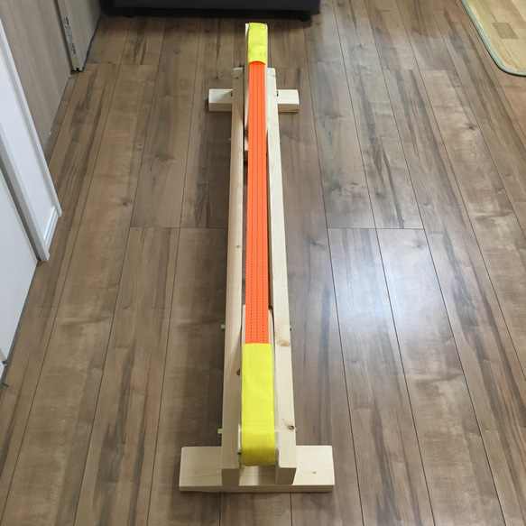 スラックライン スタンド ラックミニ 平均台 室内遊具 バランス 木材 YW1266707469(9620円)