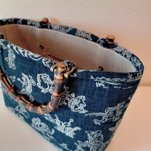 鳥獣戯画 和装バッグ ハンドバッグ Midinette 通販 17307766｜Creema