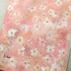 キャンバスアート　原画　「sakura」 5枚目の画像