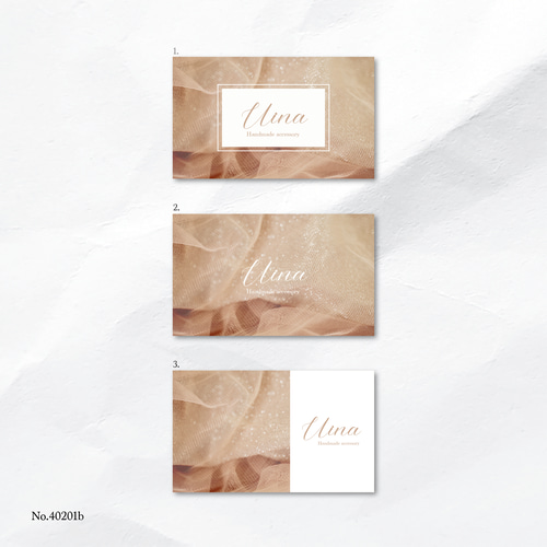 ショップカード アクセサリー台紙 サンキューカード 名刺 ★No.113 ショップカード アクセサリー台紙 サンキューカード 名刺 ☆No.113