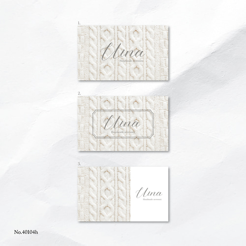 ショップカード アクセサリー台紙 サンキューカード 名刺 ★No.154 ショップカード アクセサリー台紙 サンキューカード 名刺 ☆No.154