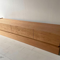 無垢】テレビボード 200㎝ ミディアムブラウン 鉄脚 無垢材 アイアン