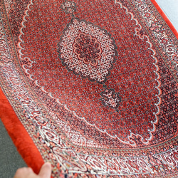 228×152cm【ペルシャ 手織り絨毯 ビジャー 】　 5枚目の画像