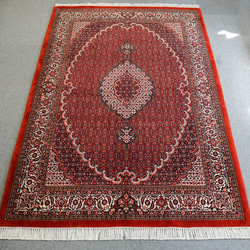 228×152cm【ペルシャ 手織り絨毯 ビジャー 】　 2枚目の画像
