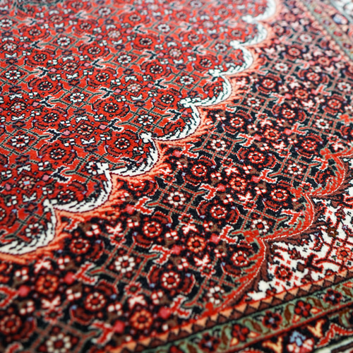 ペルシャ絨毯 ビジャー 228×152cm 手織り ウール 高級 Fine Quality