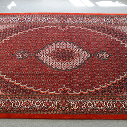 228×152cm【ペルシャ 手織り絨毯 ビジャー 】　 4枚目の画像