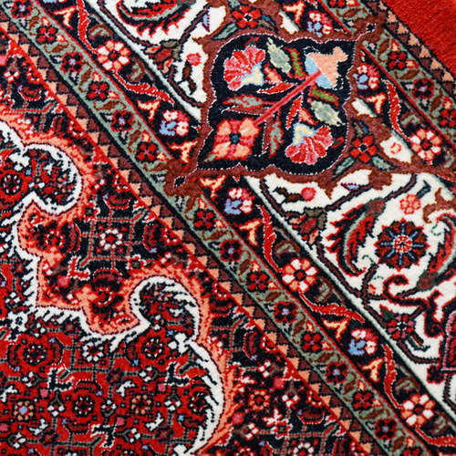 ペルシャ絨毯 ビジャー 228×152cm 手織り ウール 高級 Fine Quality