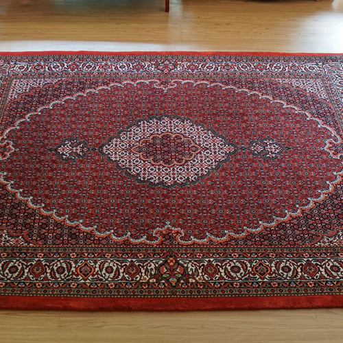 ペルシャ絨毯 ビジャー 228×152cm 手織り ウール 高級 Fine Quality