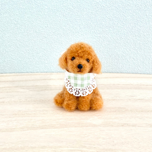 いつでもいっしょ♪ ふわふわ羊毛フェルトの小さなレッドトイ