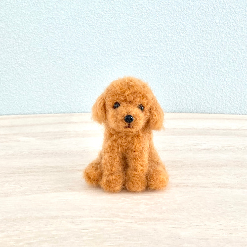 干支トイプードル ♡ 羊毛フェルト 縁起 犬