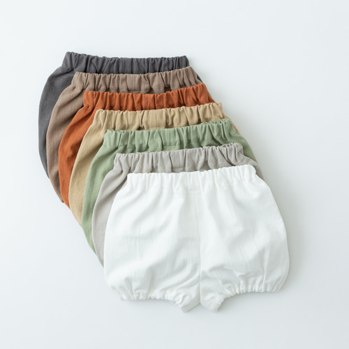 しっかりめかぼちゃパンツ(グレー) ｜70サイズ 80サイズ 90サイズ 100