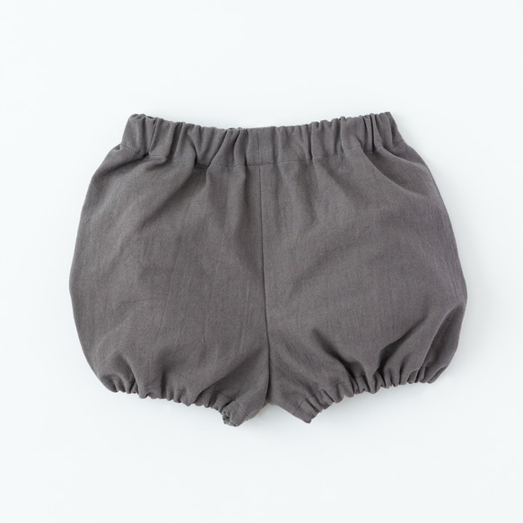 しっかりめかぼちゃパンツ(グレー) ｜70サイズ 80サイズ 90サイズ 100