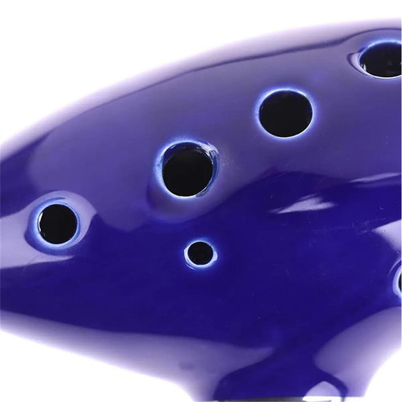 初心者 Ocarina オカリナ 楽器 楽譜 オカリナ 初心者 アルトC 音の出し方 楽譜付き 陶器製管 9枚目の画像