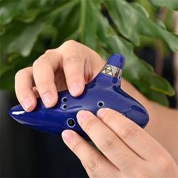 初心者 Ocarina オカリナ 楽器 楽譜 オカリナ 初心者 アルトC 音の出し方 楽譜付き 陶器製管 12枚目の画像