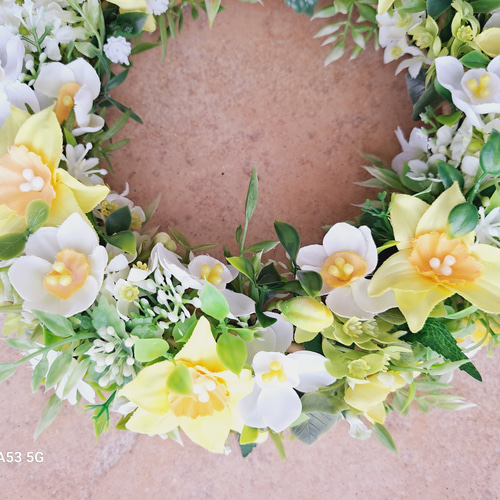 アーティフィシャルフラワーのリース Lサイズ | Florism Angelika