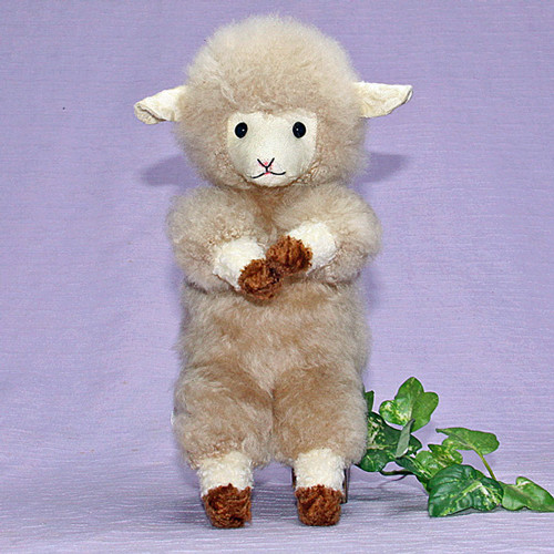 抱っこのできる羊さん リアルファーのぬいぐるみ オーダーメイド セミ