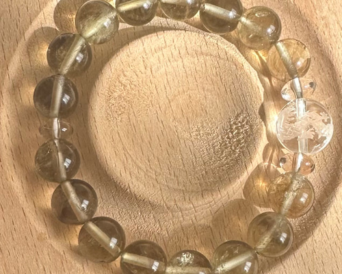 水晶 龍彫り オリーブクォーツ スモーキー シトリン 天然石