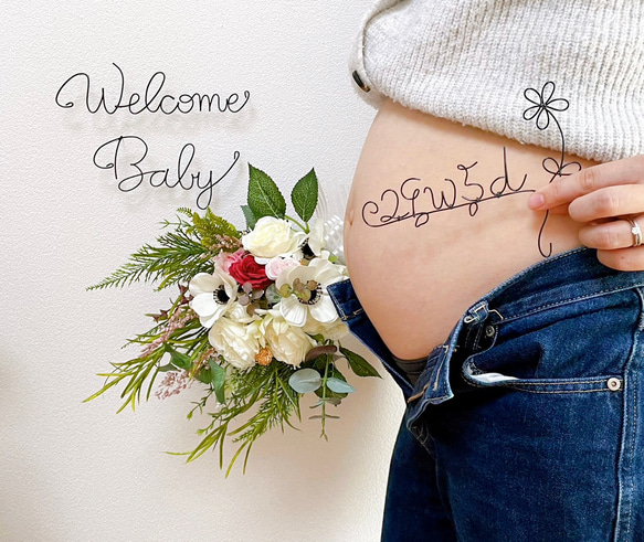 Welcome Baby ウェルカムベビー マタニティフォト ニューボーンフォト