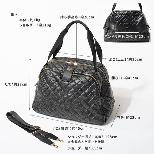 楽天市場】キルティング トートバッグ ナイロン バッグ A4