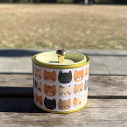 アメリカンペーパー＊ごきげんねこ缶 2枚目の画像