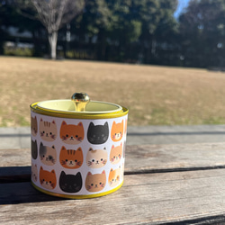 アメリカンペーパー＊ごきげんねこ缶 1枚目の画像