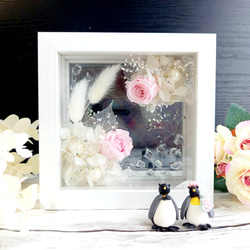 【結婚祝い】氷の世界に咲く薔薇(ピンク)♡ラッピング無料 10枚目の画像