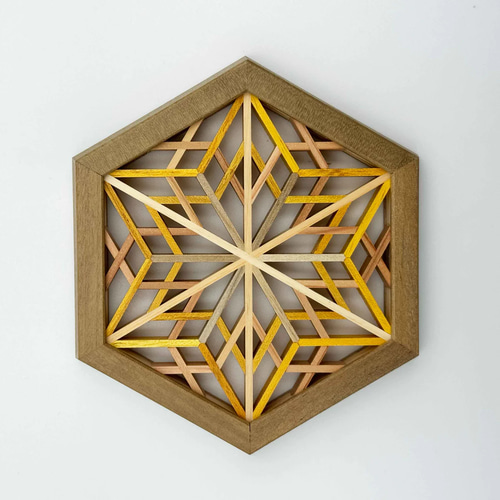銅のコースター5枚組：copper coaster〜高岡銅器の伝統工芸品