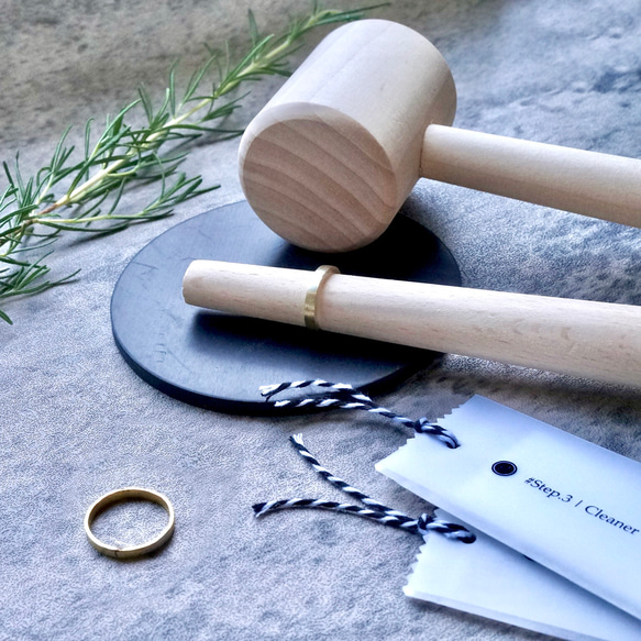 ⭐️真鍮⭐️ペアリングキット<リングゲージ専用> 17枚目の画像