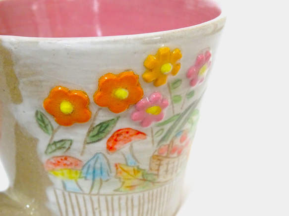 マグカップお花が満開 10枚目の画像