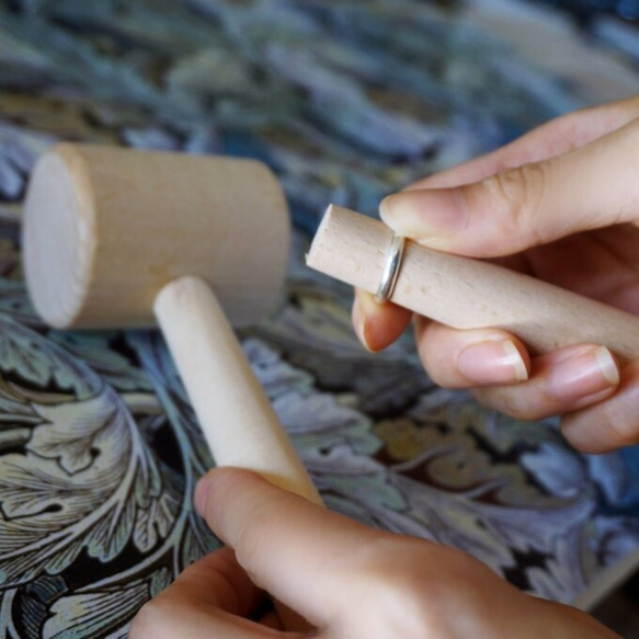 sterling silverペアリング製作キット<リングゲージ専用> 9枚目の画像