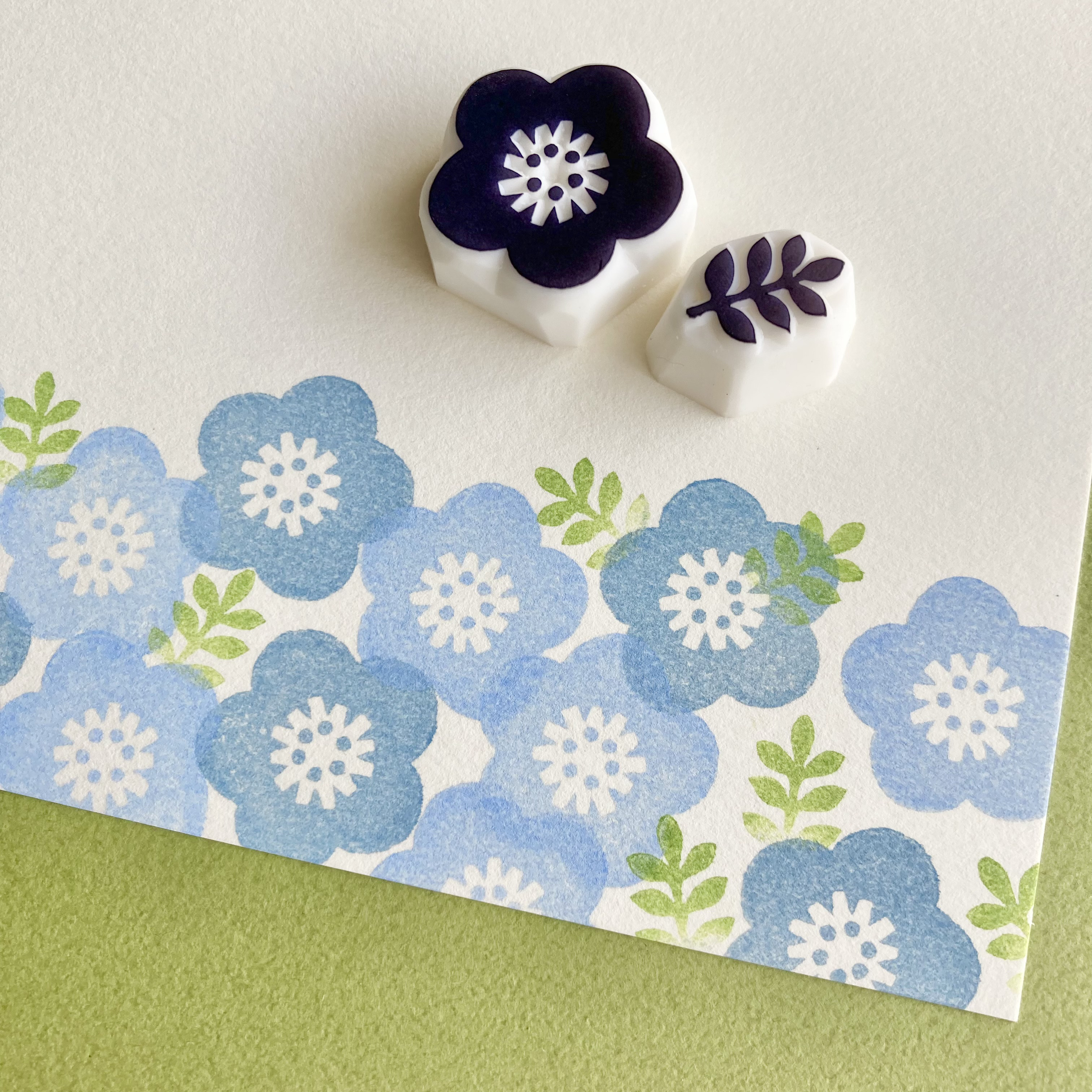 消しゴムはんこNo.348 モフモフわんちゃんセット