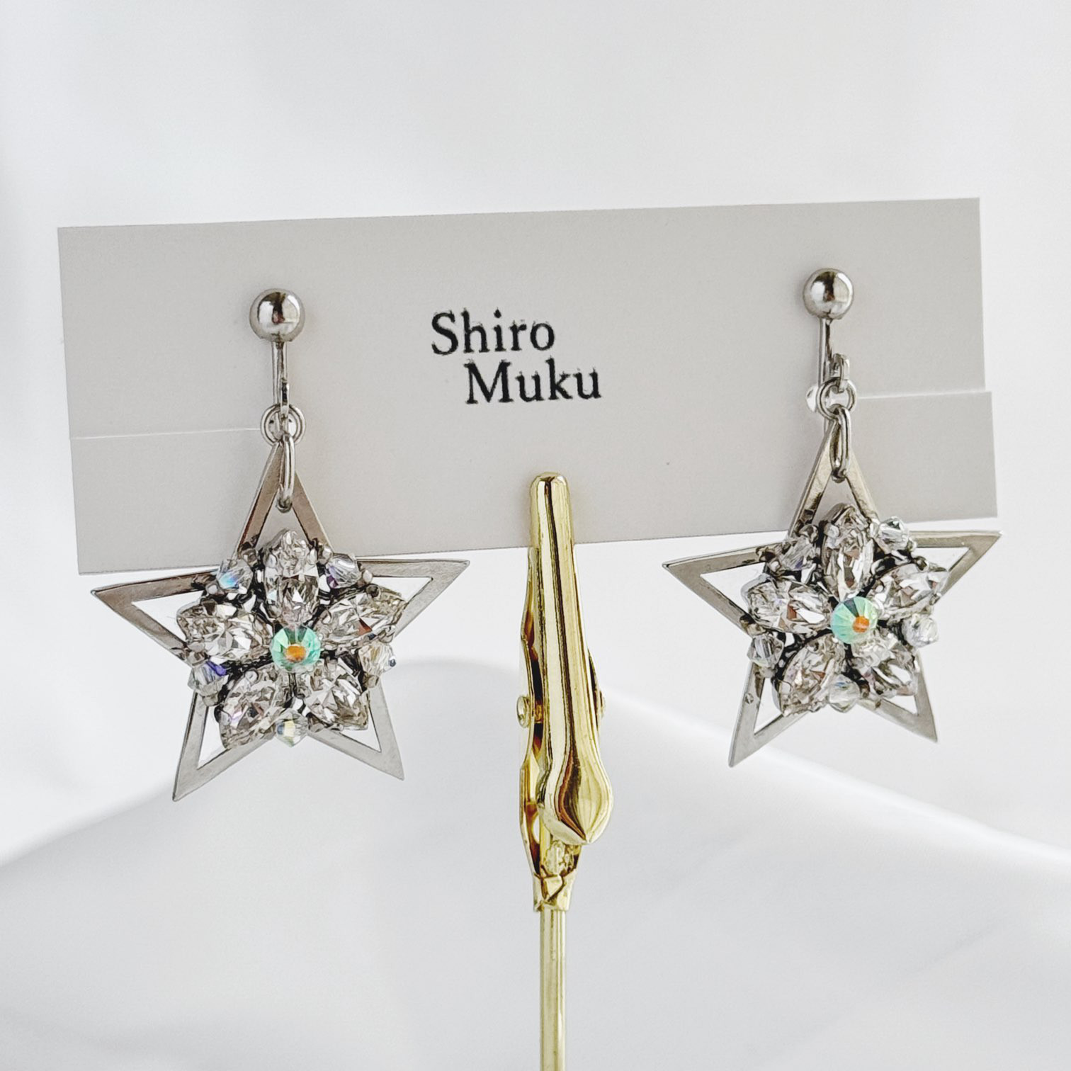 ～THE STAR～確かな存在感・主役級インスタ映えアクセ(イヤリング・シルバー) 5,082円