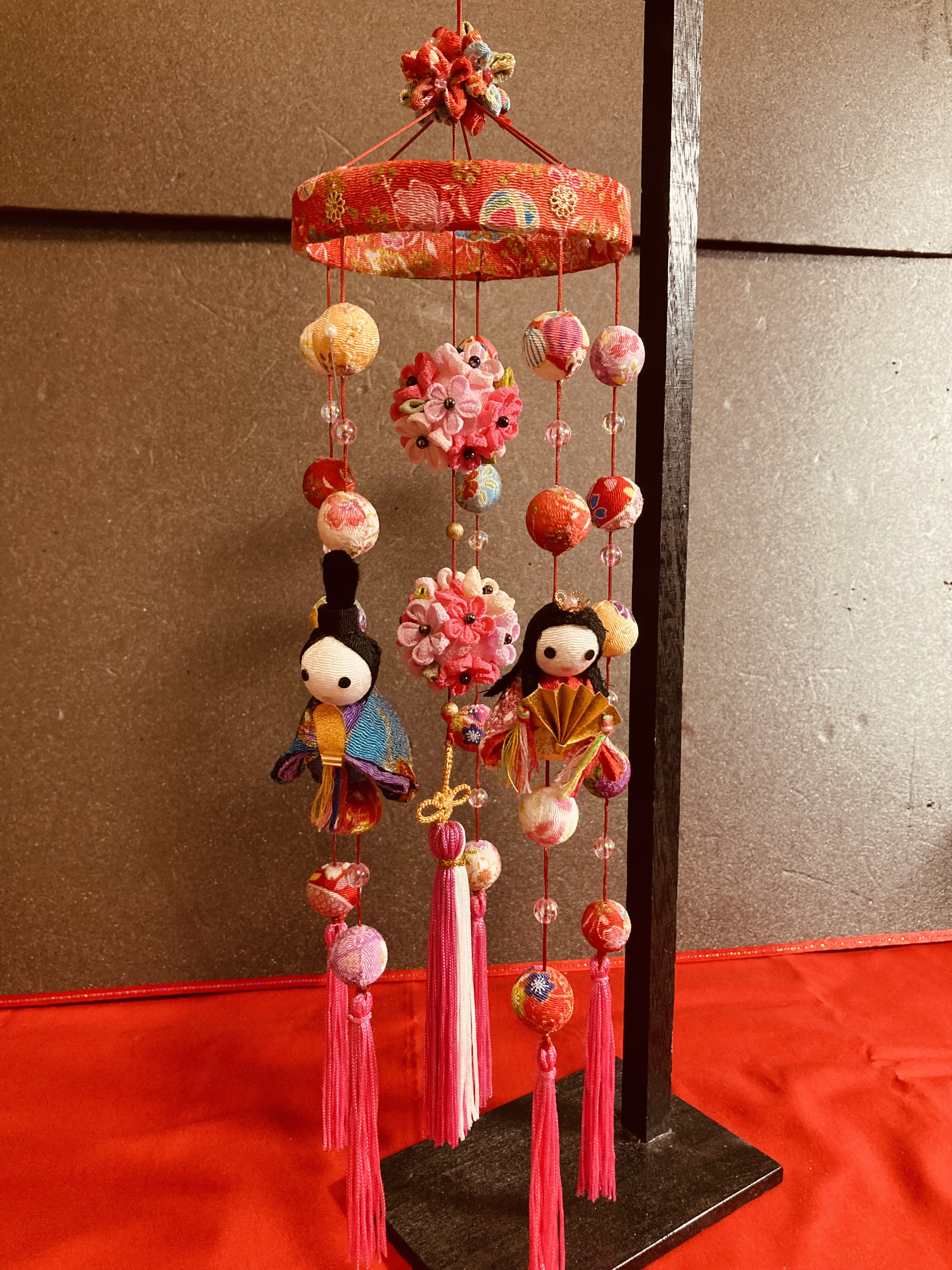 吊り飾り　お雛様　お祝い事