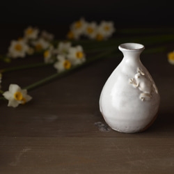 萩焼 象嵌桜紋壺 一輪挿し・花瓶・花器 牧野窯 通販 11336915｜Creema